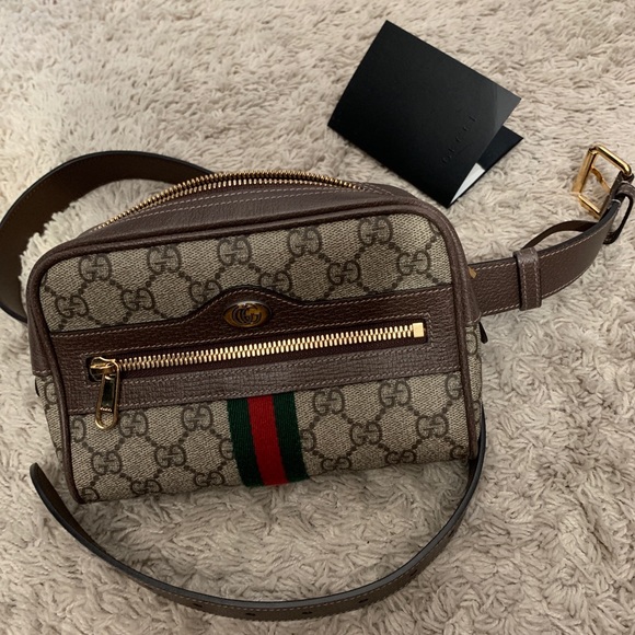 gucci ophidia gg supreme belt bag